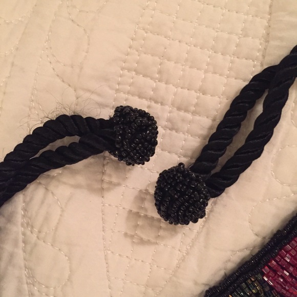 Leslie Kaplan 100% handmade beaded belt 📸🍒 - Picture 4 of 4